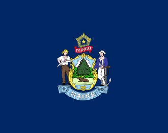 Maine drapeau