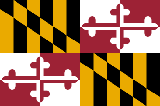 Maryland drapeau
