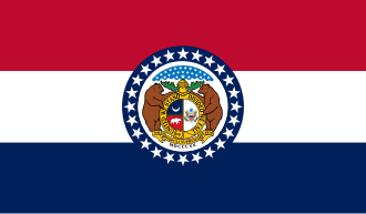 Missouri drapeau