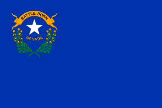 Nevada drapeau
