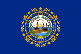 New Hampshire drapeau