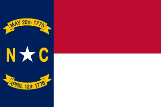 North Carolina drapeau