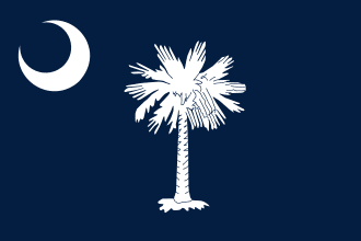 South Carolina drapeau
