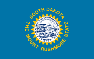 South Dakota drapeau