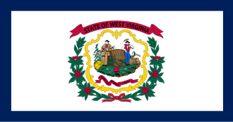 West Virginia drapeau