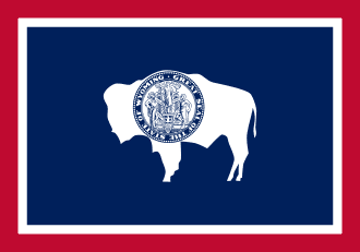 Wyoming drapeau